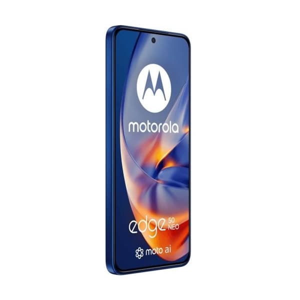 Motorola Edge 50 Neo 5G 8 GB/256 GB Blå (Nautical Blue) Dubbel SIM