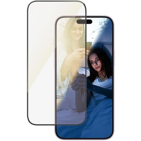 PanzerGlass EyeCare Apple iPhone 16 Plus/15 Plus med installationsram