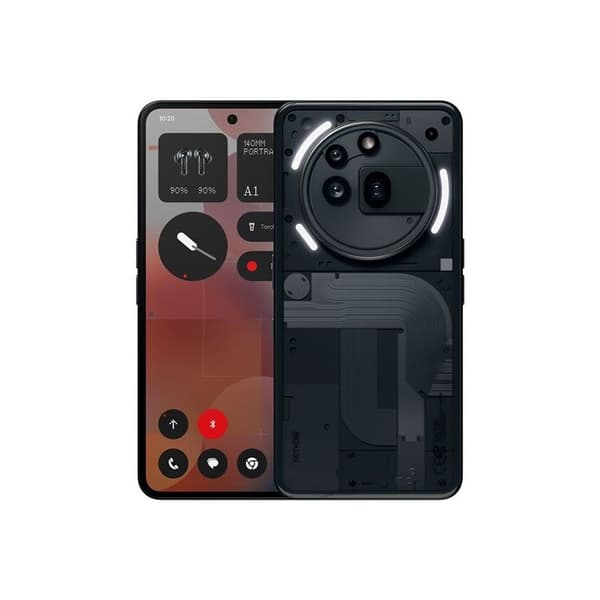 Smartphone - Inget - Telefon (3a) Pro - 256 Go - Kamera 32 MP - Snabbladdning 50 W - AMOLED-skärm 6,77" Svart