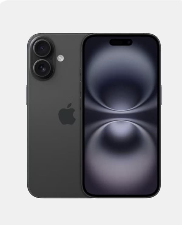 Apple | iPhone 16 - 256 GB - Black - Svart