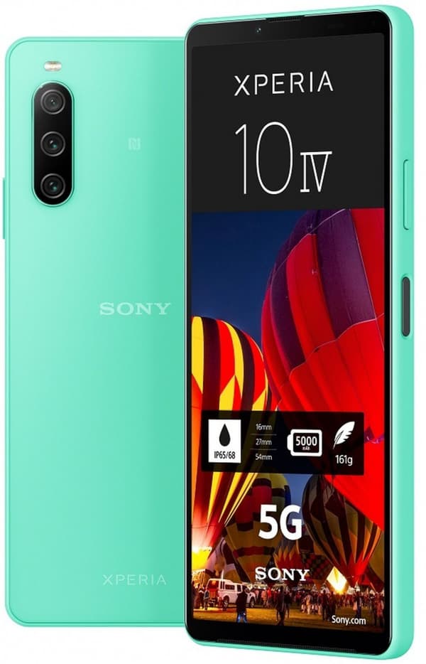 SONY Xperia 10 IV Mint 128GB XQCC54C0G.EEAC Mintfarve