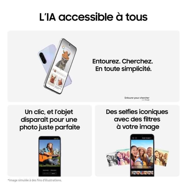 SAMSUNG Galaxy A36 5G Smartphone 256 Go Lime