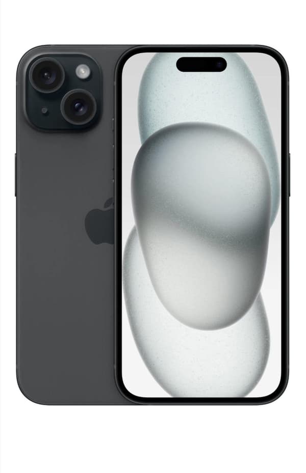 Apple iPhone 15 128GB Svart