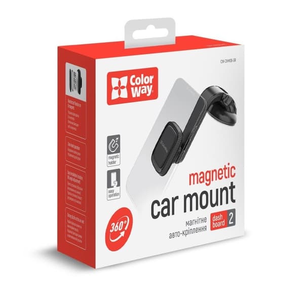 ColorWay, magnetisk bilholder til smartphone, Dashboard-2