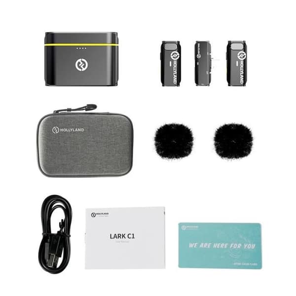 HOLLYLAND Lark C1 Duo Black kompatibel med Android