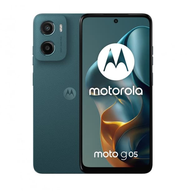 Motorola Moto G05 16,9 cm (6,67 tum) Dubbelt SIM-kort Android 15 4G USB Typ-C 4 GB 128 GB 5200 mAh Grön