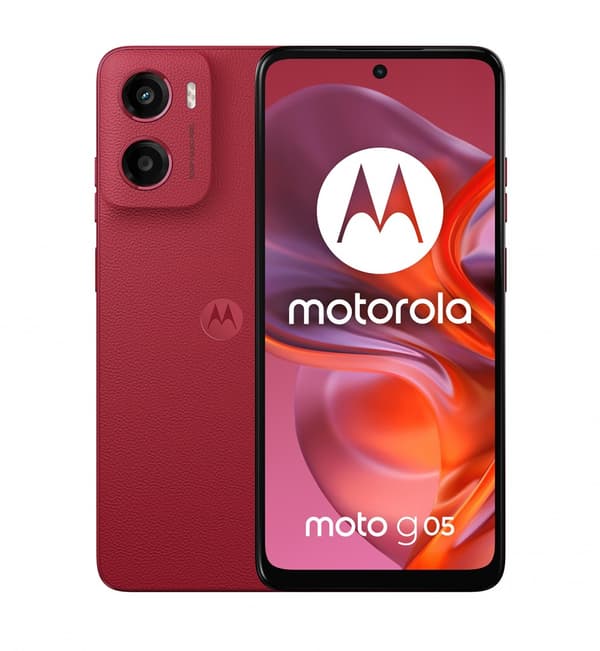 Älypuhelin Motorola Moto G05 4/128GB luumunpunainen