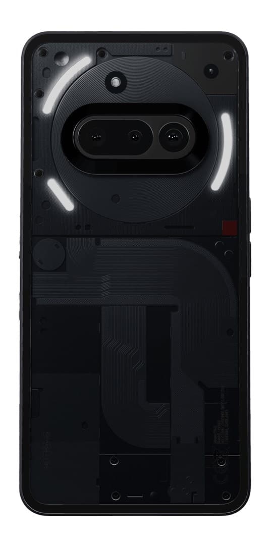 Ingenting Telefon (3a) 17,2 cm (6,77 tum) Dubbelt SIM-kort Android 15 5G USB Typ-C 8 GB 128 GB 5000 mAh Svart