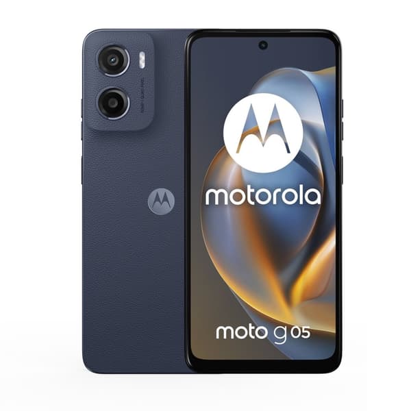 Motorola Moto G05 16,9 cm (6,67 tum) Dubbelt SIM-kort Android 15 4G USB Typ-C 4 GB 128 GB 5200 mAh Blå