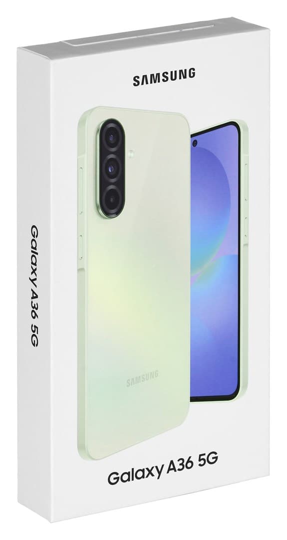 Samsung Galaxy A36 17 cm (6,7") Kaksois-SIM Android 15 5G USB Type-C 6 Gt 128 Gt 5000 mAh Lime