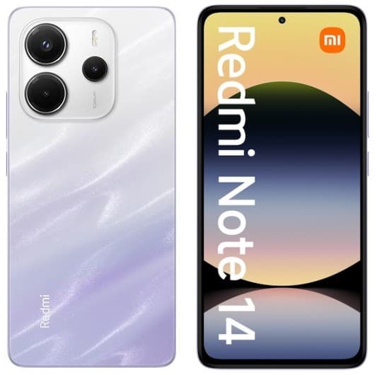 Xiaomi Redmi Note 14 16,9 cm (6.67") 4G USB Type-C 6/128 GB 5500 mAh Violetti