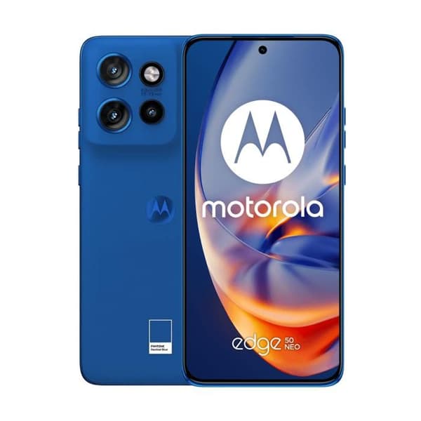 Motorola Edge 50 Neo 5G 8 GB/256 GB Blå (Nautical Blue) Dubbel SIM Blå