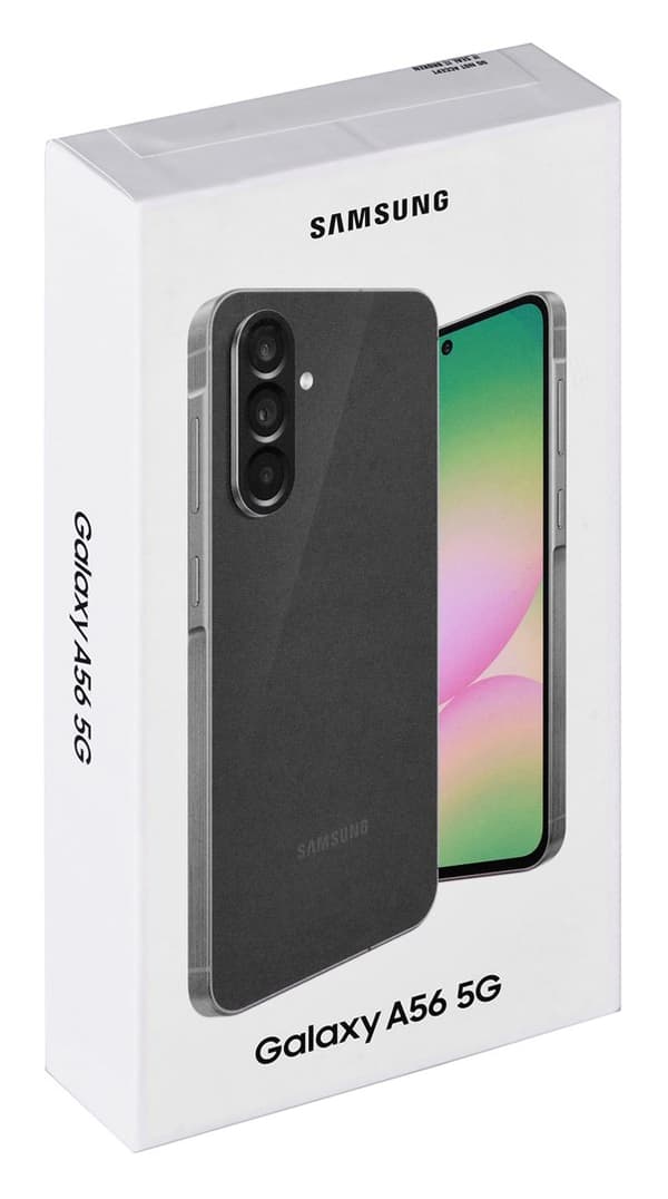 Samsung Galaxy A56 17 cm (6,7") Dual SIM Android 15 5G USB Type-C 8 GB 128 GB 5000 mAh Grafitgrå