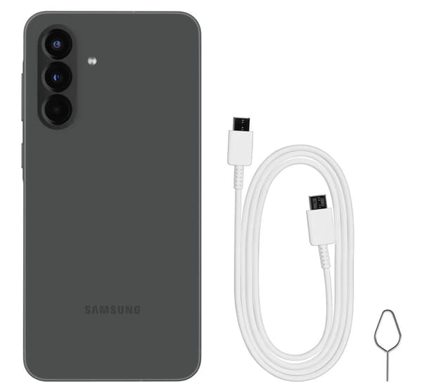 Samsung Galaxy A56 17 cm (6,7") Dual SIM Android 15 5G USB Type-C 8 GB 128 GB 5000 mAh Grafitgrå