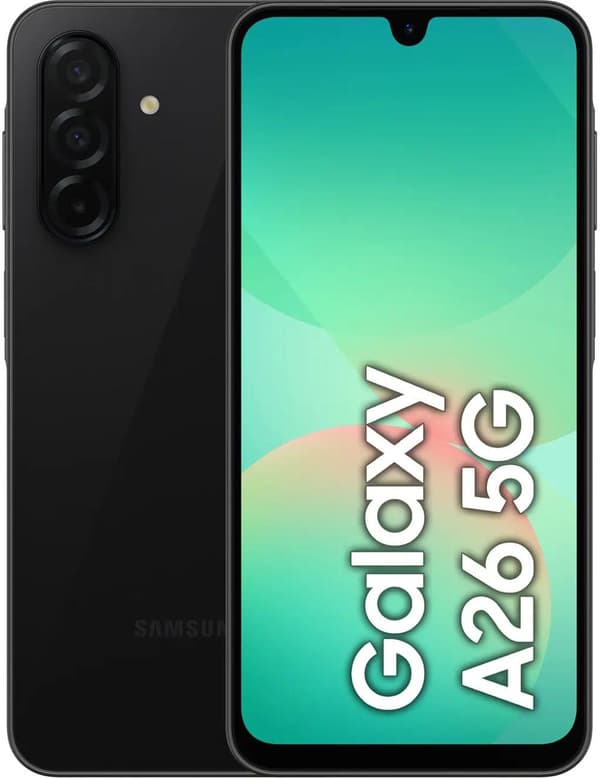 Samsung Galaxy A26 128GB Svart Svart