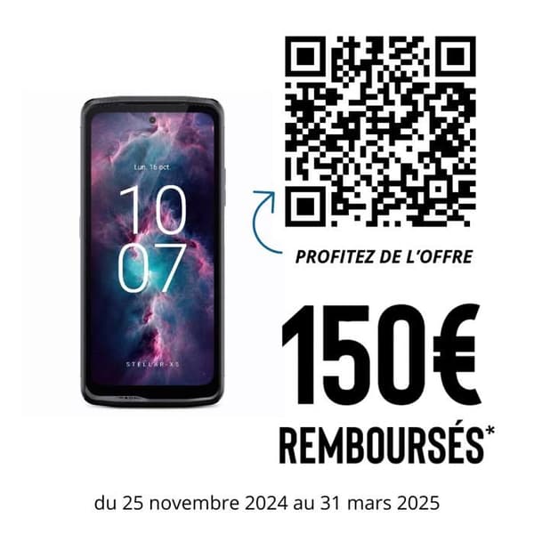 Smartphone CROSSCALL Stellar-X5 - 128 Go - Svart - 1001050701311