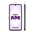 Miniatyrbild 3 av 6: SAMSUNG Galaxy A34 5G Graphite 128GB