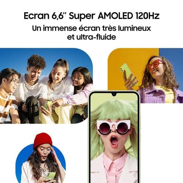 SAMSUNG Galaxy A34 5G Graphite 128GB