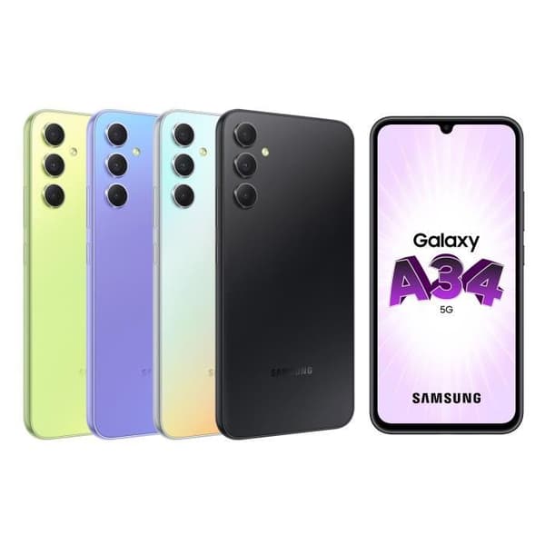 SAMSUNG Galaxy A34 5G Graphite 128GB