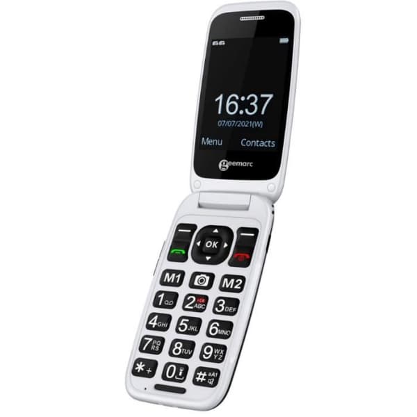 Geemarc CL8700 - 4G Big Key Clamshell Senior mobiltelefon