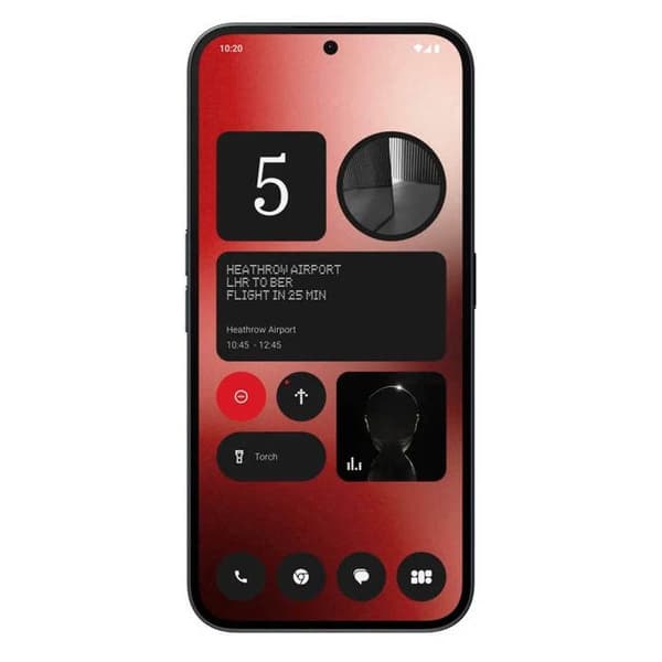 Smartphone Nothing PHONE (2a) Svart 8GB + 128GB