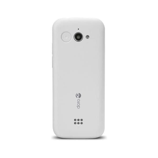 Mobiltelefon DORO 7010 - 4G LTE - MicroSD-kortplats - GSM - 320 x 240 pixlar - 3 MP - Vit