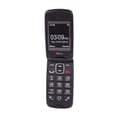 Miniatyrbild 2 av 4: TTfone Star- Lätt att använda Flip &amp; Big Key mobiltelefon utan SIM-kort (rött)