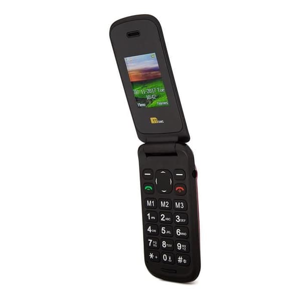 TTsims TT140 - KVM SWITCH - Olåst Mobiltelefon Röd