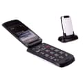 Miniatyrbild 4 av 4: TTfone Star- Lätt att använda Flip &amp; Big Keys mobiltelefon utan SIM-kort (vit)