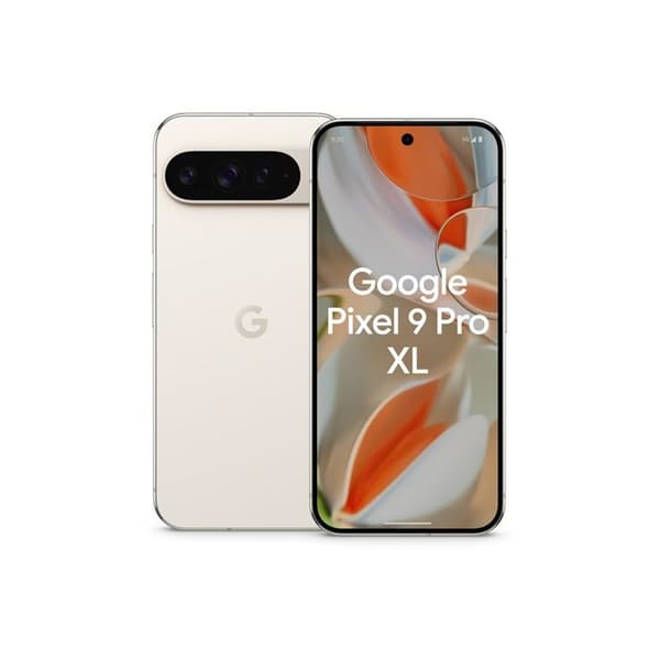 Google Pixel 9 Pro XL Smartphone 6,8" 5G Dual nano SIM 256 GB Porslin Vit Vit
