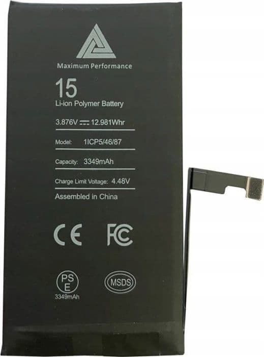 Smartphone Noname-batteri för iPhone 15