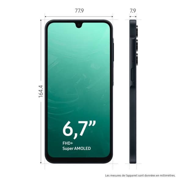 Samsung Galaxy A16 5G Smartphone 128GB Midnattsblå