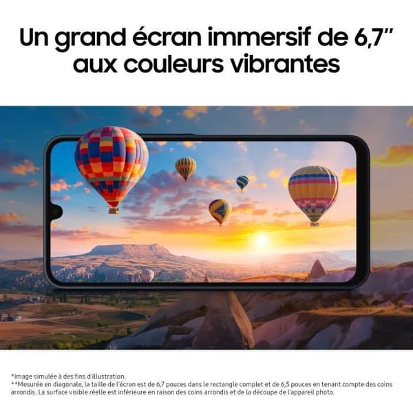 Samsung Galaxy A16 5G Smartphone 128GB Midnattsblå
