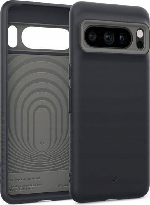 Smartphone Spigen - ACS06338 - Caseology Nano Pop, svart sesam - Google Pixel 8 Pro