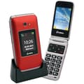 Miniatyrbild 1 av 2: Mobiltelefon - OLYMPIA - Vitus 2G - Fällbar - Stora knappar - Kompatibel med hörapparater