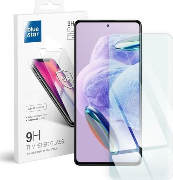 Smartphone Blå stjärna Härdat glas - för Xiaomi Redmi Note 12 5G