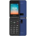 Miniatyrbild 1 av 4: myPhone Flip LTE Fällbar Mobiltelefon för Seniorer Nödkontakt 4G Volte Stort Batteri 1000 mAh upp till 6 Dagar utan Laddning