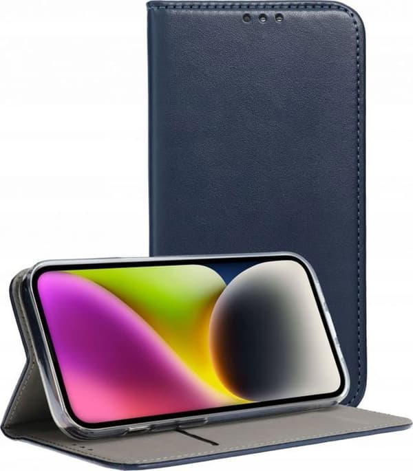 Smartphone OEM-holster SMART MAGNETO för XIAOMI Redmi Note 13 Pro Plus 5G marinblå
