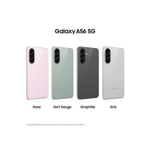 SAMSUNG Galaxy A56 5G Smartphone 256 Go Grön salvia