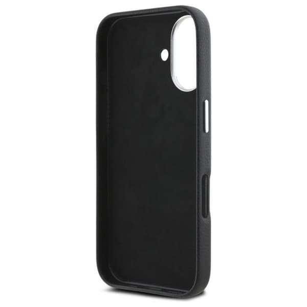 iPhone 16 Fodral - Karl Lagerfeld Hårdfodral Läder Hotell (KLHCHCP16SPGWWCMKKHK) - RSG