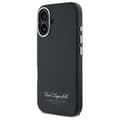 Miniatyrbild 6 av 6: iPhone 16 Fodral - Karl Lagerfeld Hårdfodral Läder Hotell (KLHCHCP16SPGWWCMKKHK) - RSG