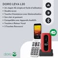 Miniatyrbild 2 av 2: Mobiltelefon - DORO - Leva L30 - Extern Skärm - HD Ljud - 2MP Kamera