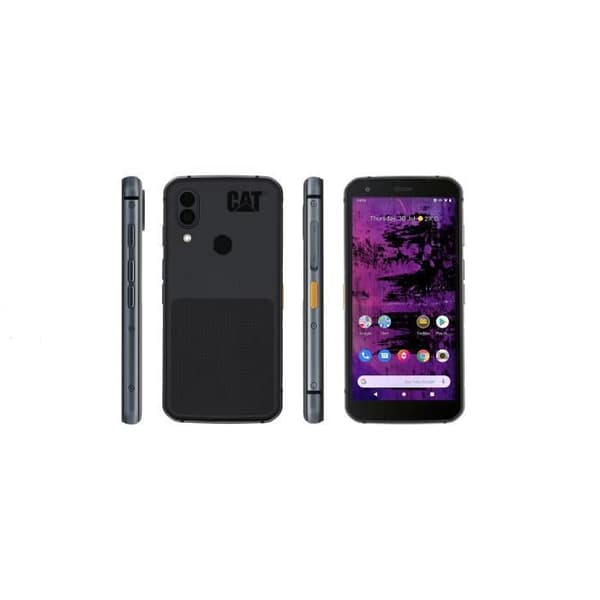 CATERPILLAR S62 Pro 4G Smartphone - 128 GB - Svart - 5,7" Full HD-skärm - 6 GB RAM - Android 10