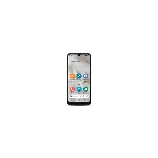 Doro 8100 6,1" 4G Nano SIM Smartphone Antracitgrå