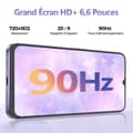 Miniatyrbild 3 av 6: Billigt Smartphone HOTWAV Note 13 Pro - Presenter för Mors Dag/Fars Dag - 6.6'' HD+ 5160mAh 8+256Go 50MP Mobiltelefon NFC - Lila