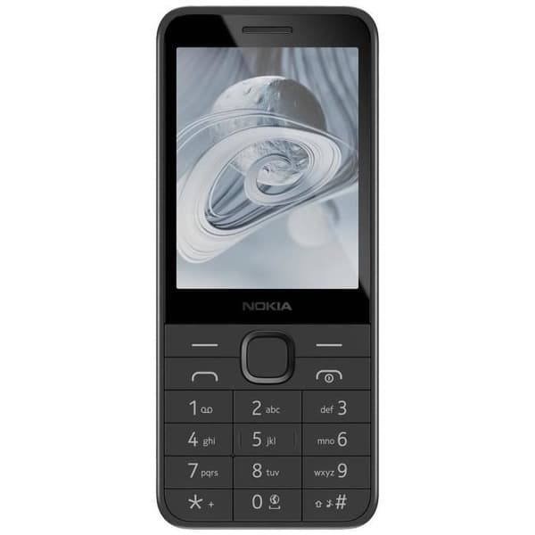 Mobiltelefon - NOKIA - 215 4G - Svart - Hållbar - 1000 mAh