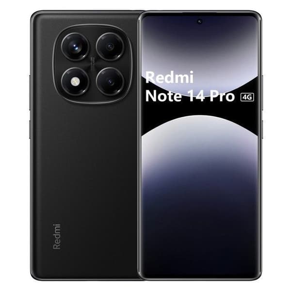 Xiaomi Redmi Note 14 Pro 4G 8GB RAM 256GB ROM - Svart