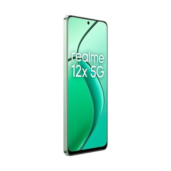 Realme 12x 5G 6 Go/128 Go Grön (Feather Green) Dubbel SIM