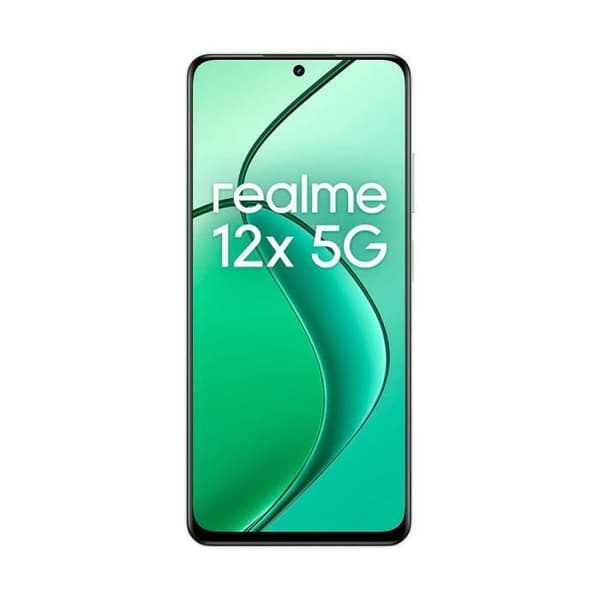 Realme 12x 5G 6 Go/128 Go Grön (Feather Green) Dubbel SIM