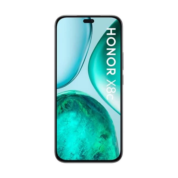 Smartphone HONOR X8c 4G 8/256Go Svart 6,7 tum Dual SIM AI-utplåning HONOR